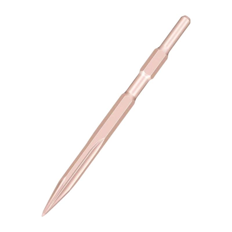 Chisel Set Flat Chisel and Pointed Chisel Professional Chisel for Electric Drills for Breaking Wall and Buildings 1