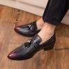 Men's Fashion Tassel Soft Moccasins Mens Genuine Leather Casual Loafers Outdoor Driving Flats Shoes