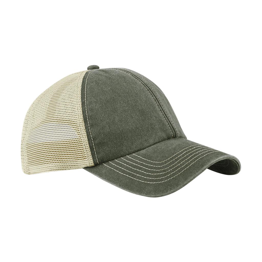 Beechfield Vintage 6 Panel Trucker Cap