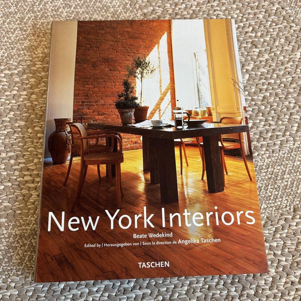 [USED] TASCHEN Foreign Books New York and London Interiors 2-Book Set Same-Day Shipping