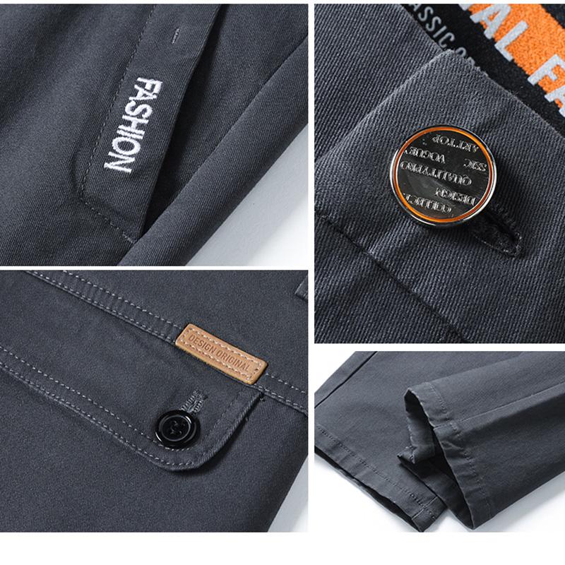 Casual Men's Cotton  Work Wear Pants Male Y2k Clothing Jogger Cargo Trousers Business Pants