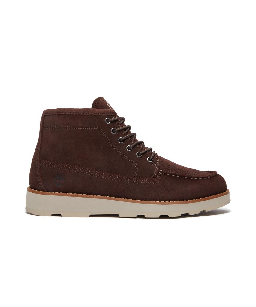 Timberland (Men'S) Britain Mills Mid-Lace Chukka Boots - Dark Brown Suede / A6Cep-Eiv
