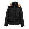 I Saw It First Womens/Ladies Faux Fur Detachable Hood Parka