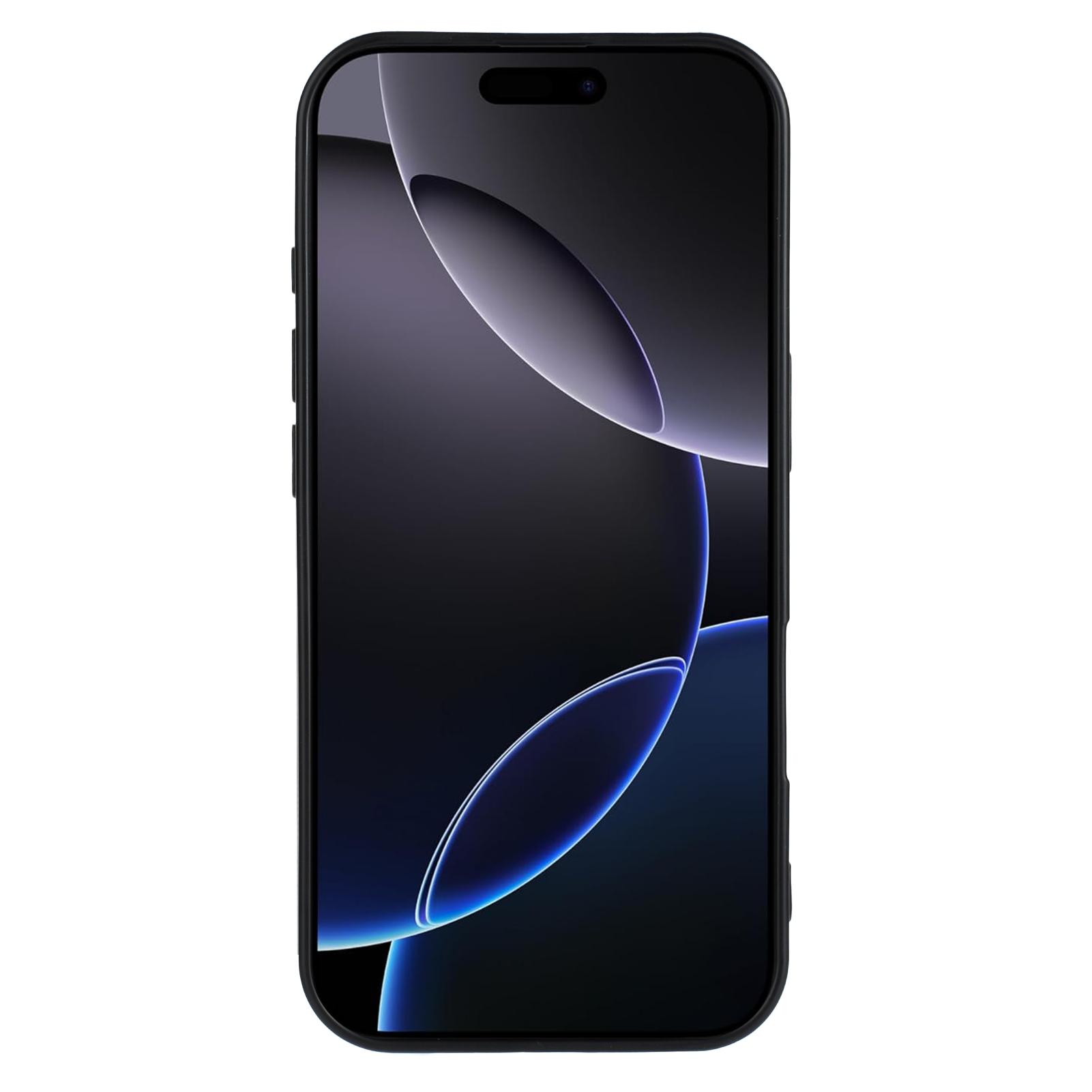 

For Samsung Galaxy A56 5G TPU Case Soft Matte Anti-fingerprint Phone Back Cover Black