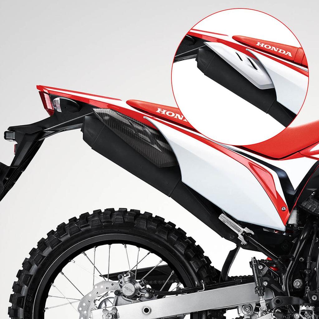 CRF150L Carbon Fiber Motorcycle Exhaust Heat Shield Guard