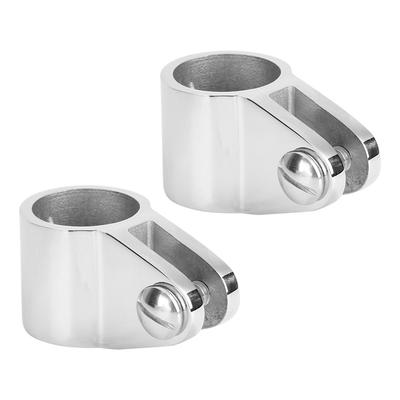 2Pcs Marine Jaw Slide Stainless Steel Bimini Top Boat Hardware Fitting for Inflatable Fiberglass Yachts22MM