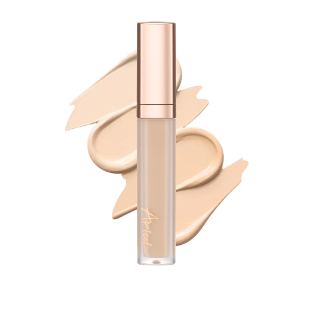 Ariul Ink Feather Perfect Fit Concealer SPF30 PA++ Ariul Base Makeup Foundation for Beautiful Skin Korean Cosmetics (01 Vanilla)