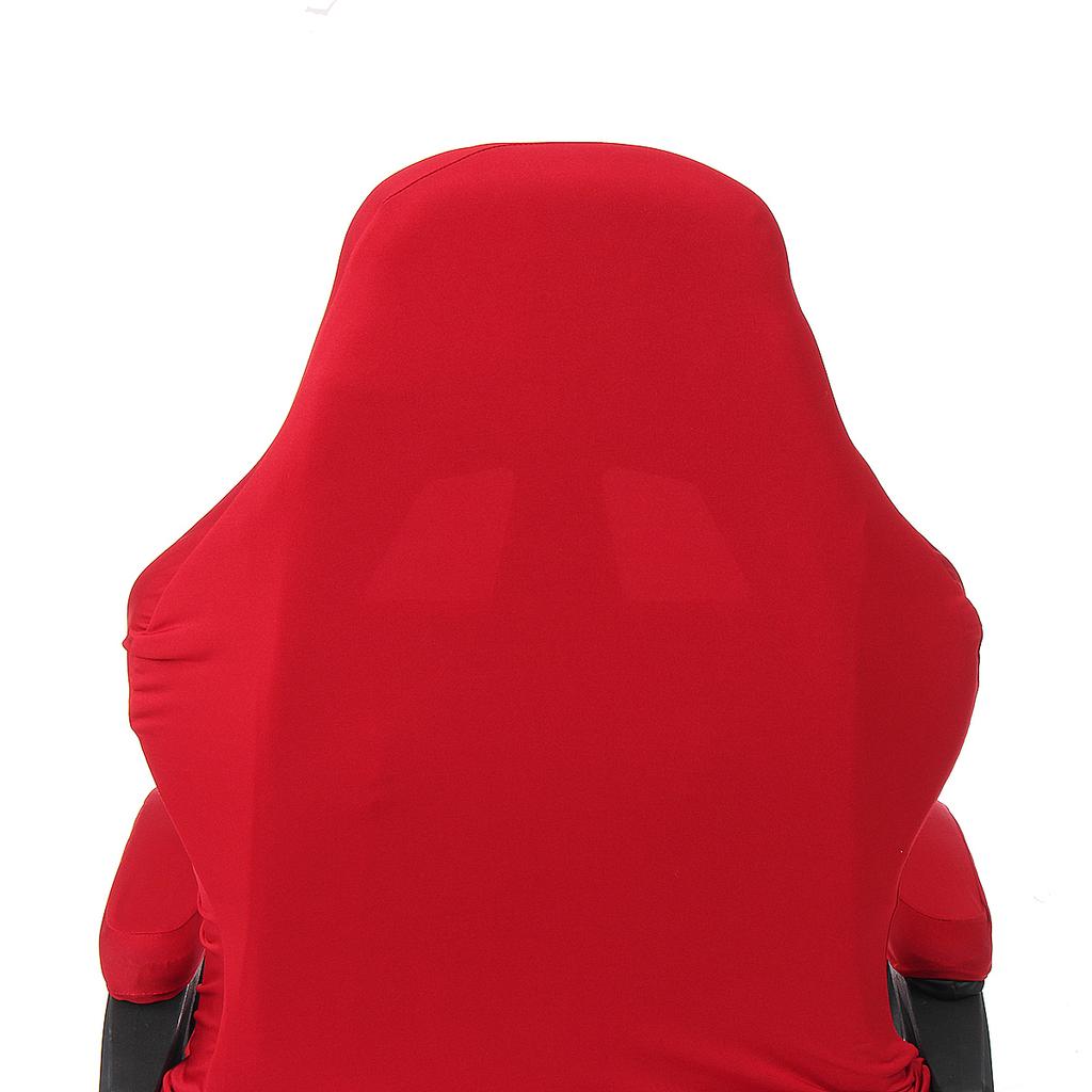 SUMTree Coprisedia da gaming, estensibile, colore nero, per sedia da gioco, sedia girevole, lavabile (senza sedie