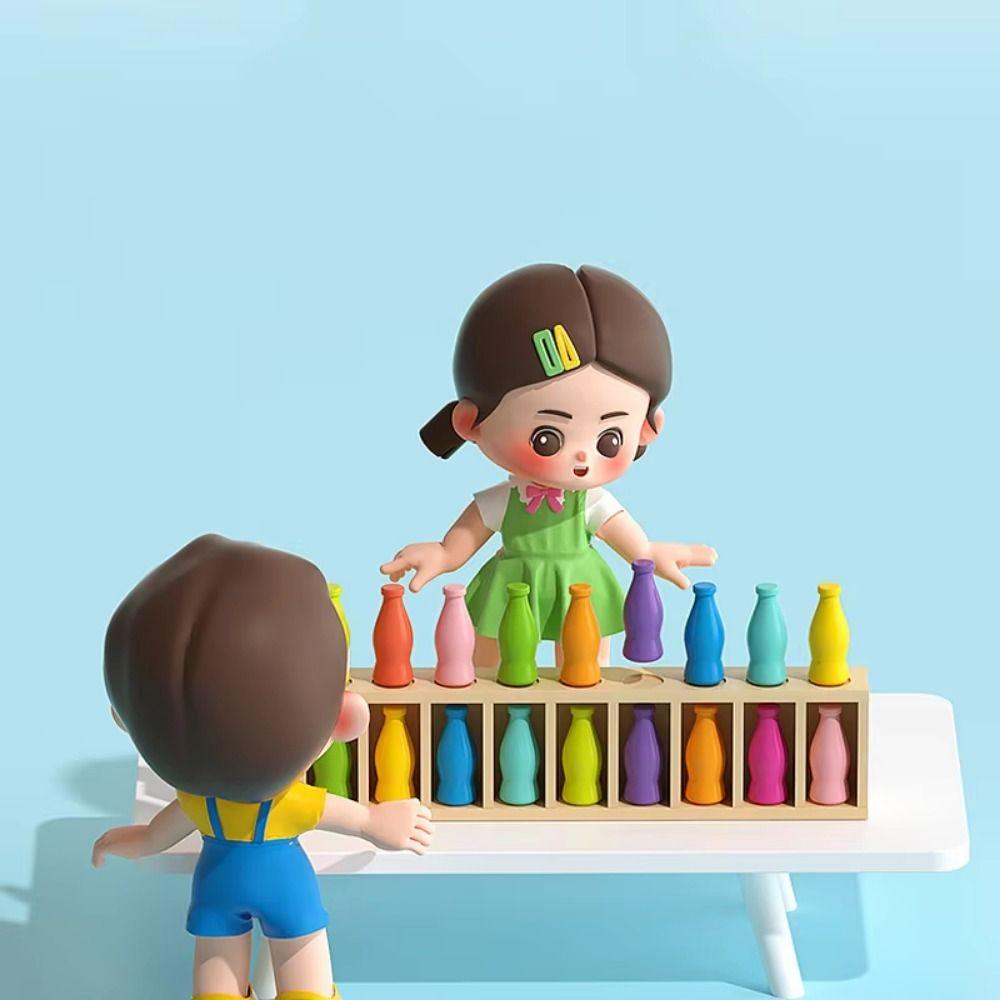 Montessori Character Puzzle Game Matching Game Reasoning Thinking Puzzle Toy  Kids
