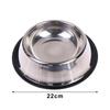 Stainless Steel Pet Dog Bowl Food Storage Container Dog Food Bowl Water Bottle Pet Bowl For Dog Cat Non-Slip Water Feeder Bowls
