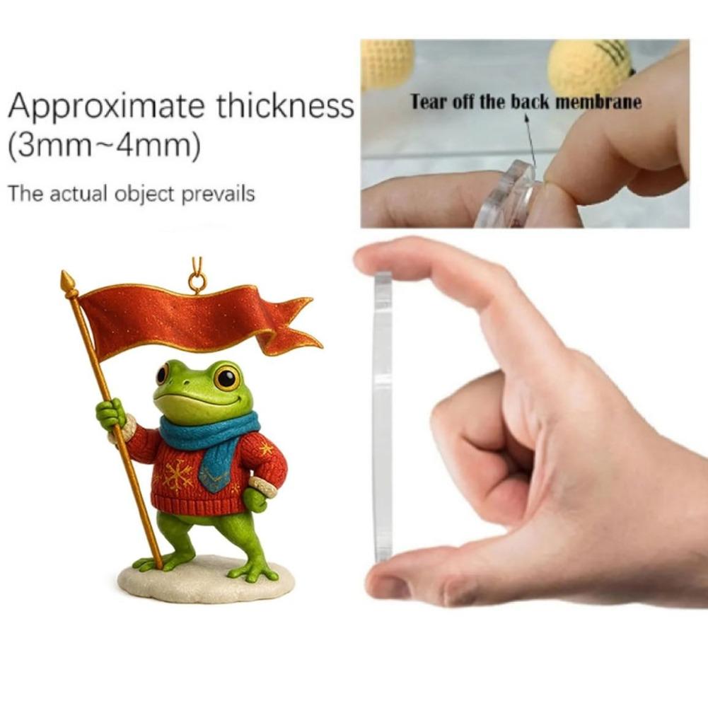 Frog Advent Calendar 2025 with 24 Highland Frog Ornaments 24 Days Christmas Countdown Calendar Christmas Advent Calendar