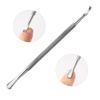 Double Ended Cuticle Pusher Cuticle Trimmer with Fork Nails Polish Remover Cuticle Remover Tool
