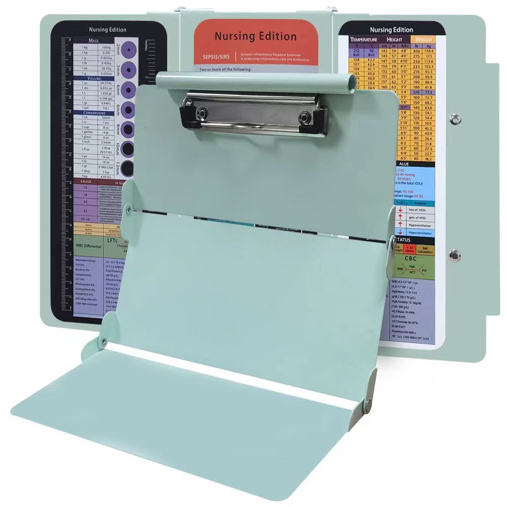 

Буфер обмена для медсестер Складной буфер обмена для медсестер, алюминиевый 3-слойный складной буфер обмена