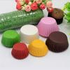 100 Stück Süßigkeitenfarbe Cupcake-Papierförmchen Muffinformen Cupcake-Topper Backblech Küchenzubehör Gebäckdekorationswerkzeuge