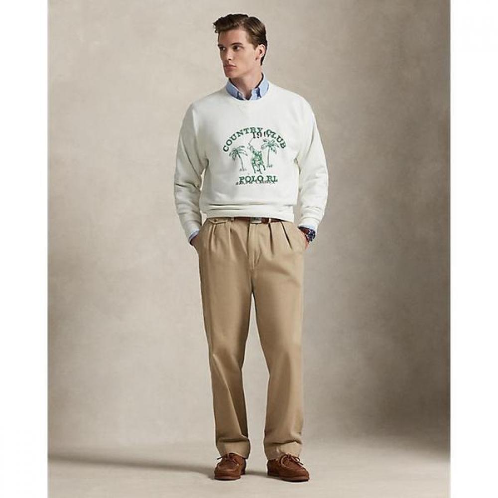 Polo Ralph Lauren Men S Vintage Fit Fleece Graphic SweatShirt