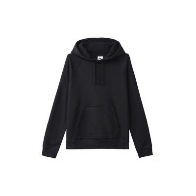 Solid Color Brand Logo Printed Hooded Long Sleeve Sweatshirt Women Sweatshirt Black BV7480-010