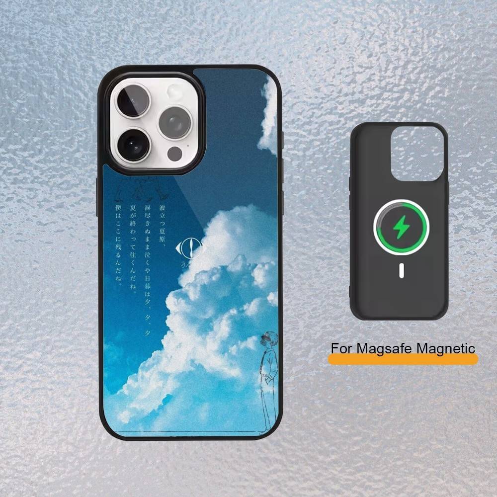 Band Y-Yorushikas Phone Case For iPhone Magsafe Magnetic 17,16,15,14,13,12,11  Wireless Charging cover