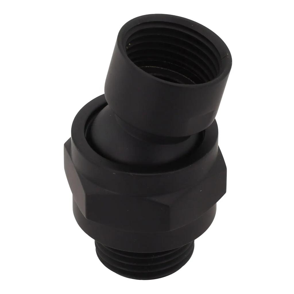 G1/2 Duschkopfadapter Innengewinde und Außengewinde Regendusche Handbrause Anschluss Schwenkwinkel 23° Zubehör