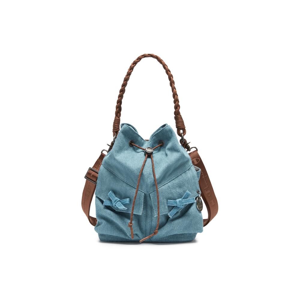 

Champion Nylon Corded Pocket Bonsac SS26 Casual Fashion Daily Fabric Tote Bag Unisex Tote Bag Light-Blue-Denim Black U6AACPU12 Light Blue Denim