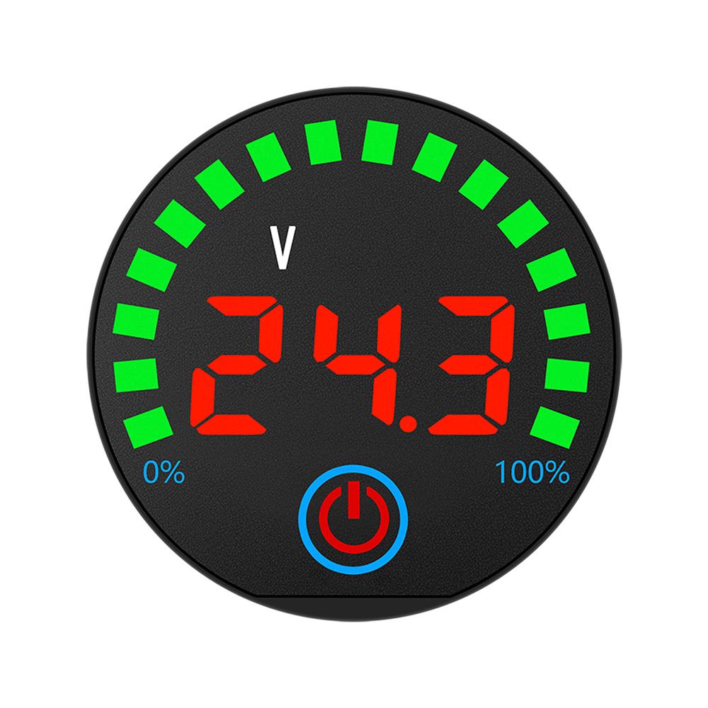 3S-14S DC 7-55V lithium battery Volt Indicator with Power-off Memory Function,Acid Battery Capacity Level Tester Meter Universal