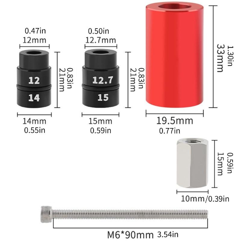 Professional Bicycles Bushing Installation Tool Bushing Removal Tool for Reinforced Washers