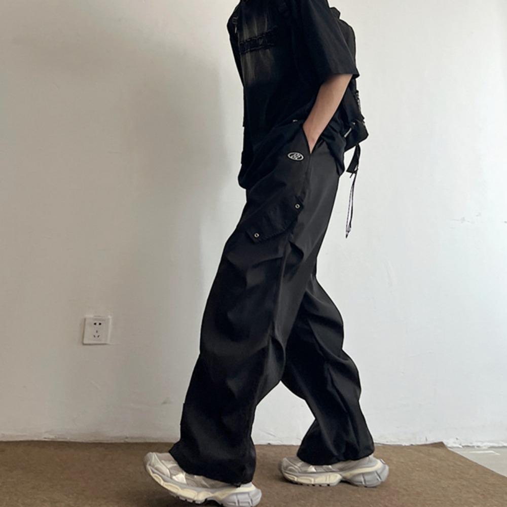 American Style High Street Workman Hose für Herren Sommer 2025 Neu Trendy Weites Bein Lockerer Schnitt Vintage Gerades Bein Freizeithose