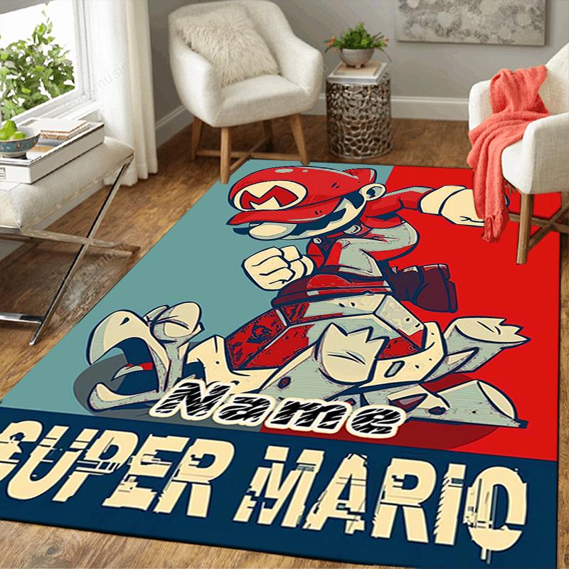 Custom 1Pc Mario Kart Adventure Rug Office Carpet Indoor Outdoor Entrance Doormat Nonslip Soft And Comfortable Living Room D2915173