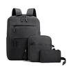 Li Shen Men's 3-Piece Business Travel Backpack Set