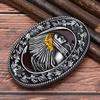 Boucle de ceinture en métal indien pour homme, ceinture de cowboy occidentale, boucle adaptée à une ceinture de 1,5" de large