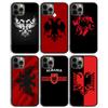 Albania Flag Phone Case Back Cover for iPhone 17 Air 16 15 14 13 11 12 Pro Max Plus Shell Coque