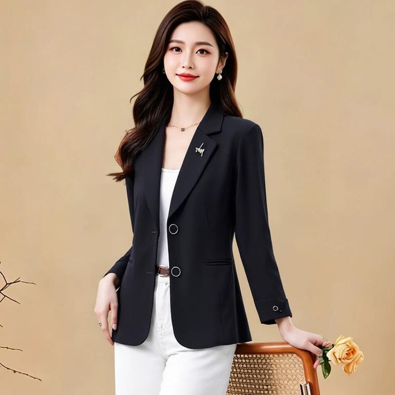 Temperament small blazer women's short new slim and thin fashion suit top