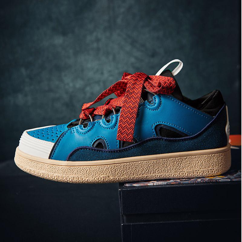 Мужские/женские повседневные кроссовки из микрофибры большого размера для улицы 45 — фото 4