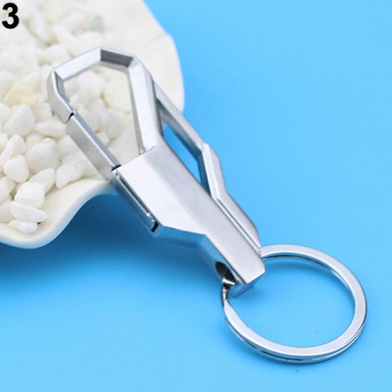 Gifts Simple Metal Keychain Key Chain Car Business Key Ring