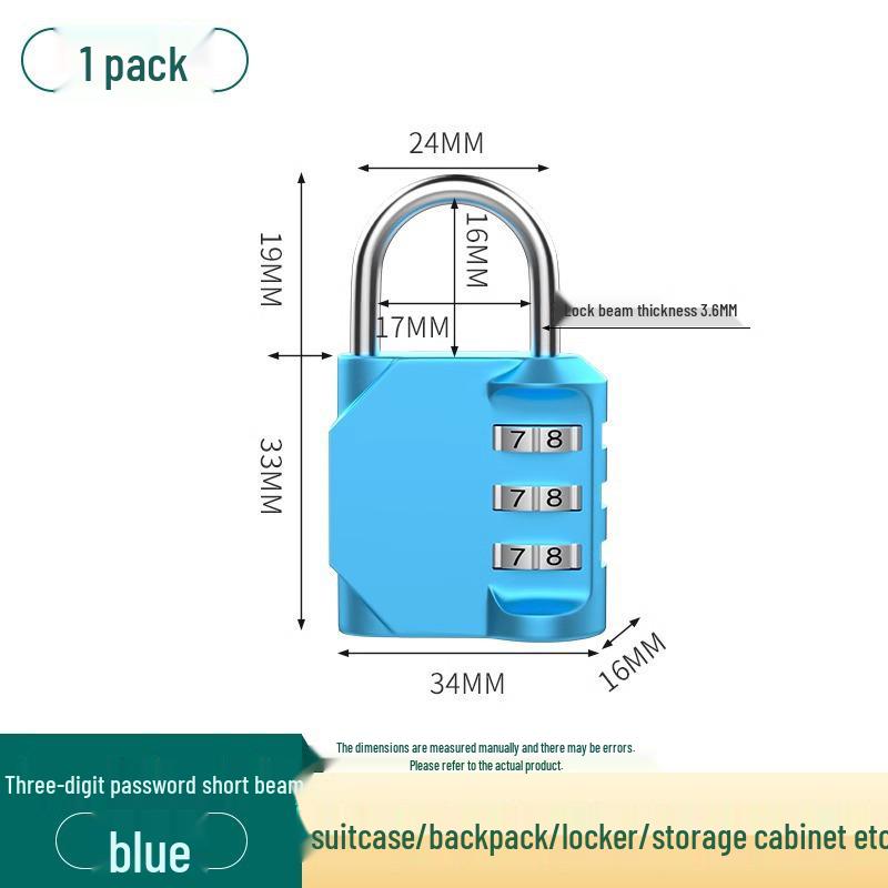 

Combination Lock Dorm Essentials: Must-Have for College, Military Training & Boarding School Students
