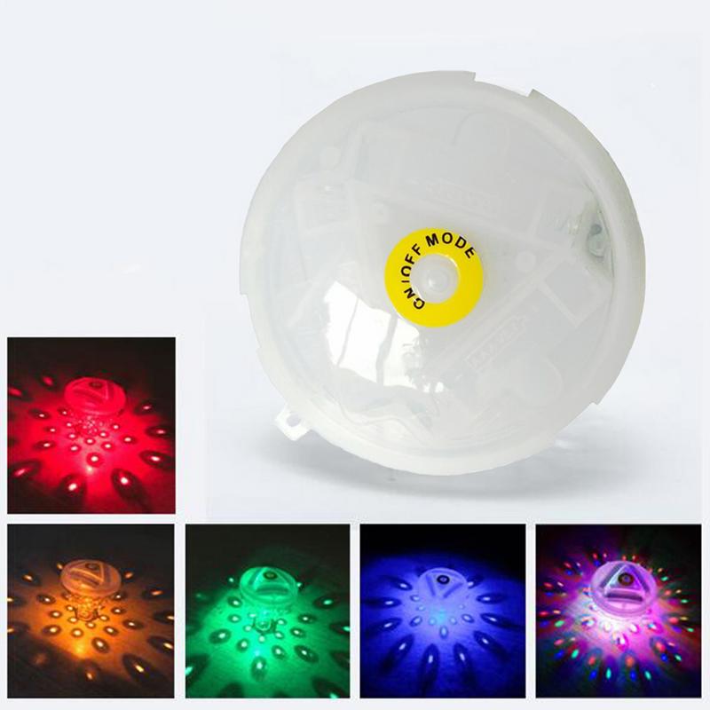 LED Pool Lights Waterproof Light Up Pool Floats 5 Lighting Modes LED Bathtub Lighting Swimming Pond Atmosphere Lamp For Party