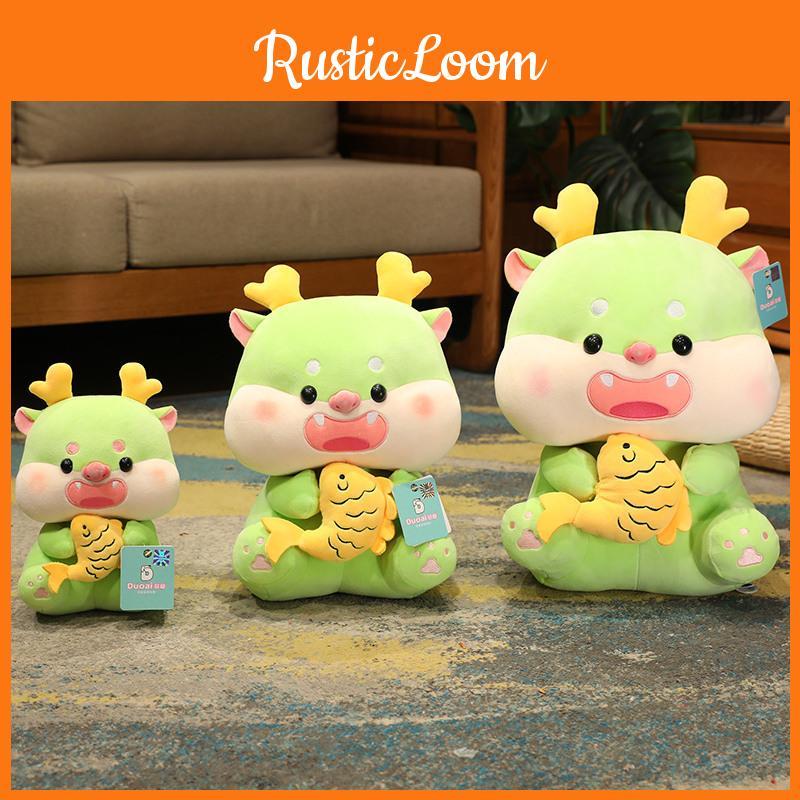 2024 Year Of The Dragon Plush Toy Good Luck Dragon Doll Wholesale New Year Gift