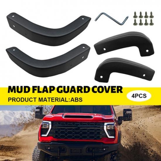 Splash Mud Flap Guard Delete Cover Fit -2024 Chevy Silverado 1500 Letf Right