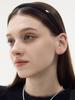 L'Ombrillant Satin Love Black Hairband