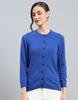 Womens Regular Fit Solid Cardigan