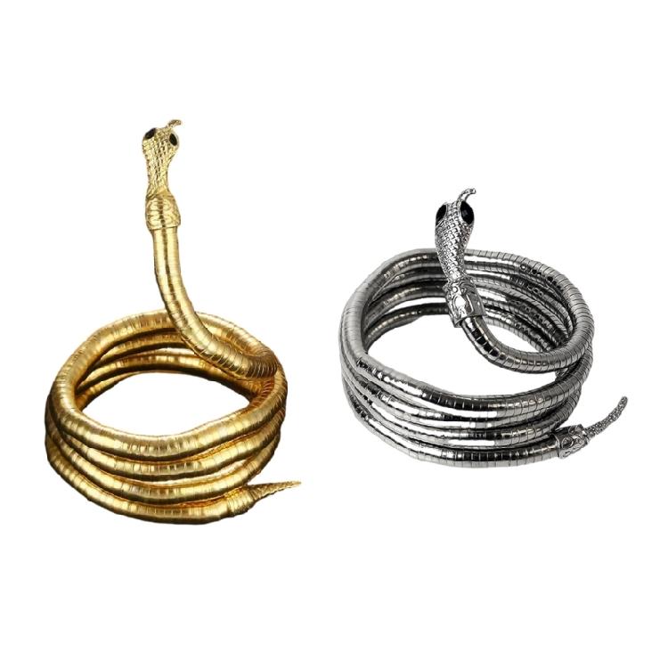 Unique Snake Pattern Necklace In Gold Color Designs for Individuals Who Appreciate Personalize and Trendy Jewelry