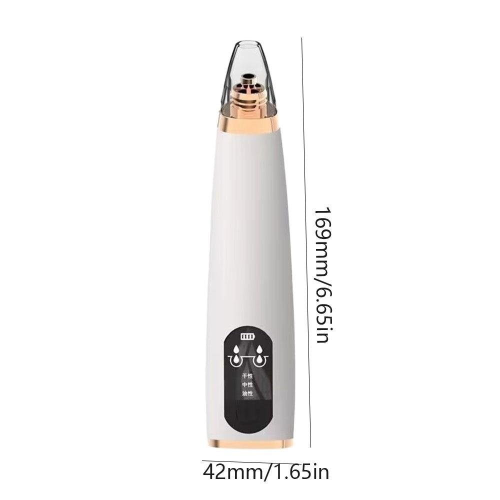 Facial Deep Face Beauty Equipment USB Rechargeable Blackhead Suction Vacuum  Beauty Equipment