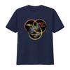 1984 Un Mundo Feliz Fahrenheit 451 Estás Aquí Ciencia Ficción Distopía Camiseta vintage Lavada Casual Ligeramente ropa de diseñador