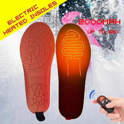 Unisex Elektrische Heizung Einlegesohlen Winter Warme Fuß Pads Outdoor Sport Skifahren Jagd Angeln Geschenke Intelligente Heizung Einlegesohlen