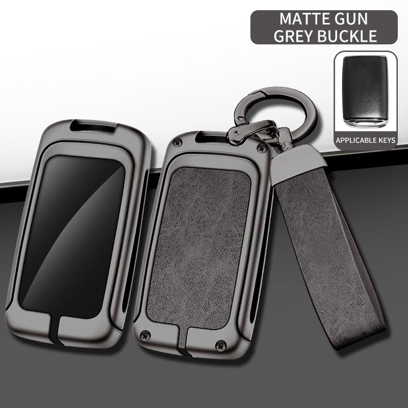 Zinc Alloy Leather Car Key Case For Mazda Skyactiv 3 2 6 Cx5 Cx30 Cx3 Cx8 Cx8 Cx9 Mx5 Atez Onkesera Key Case Car Keycase