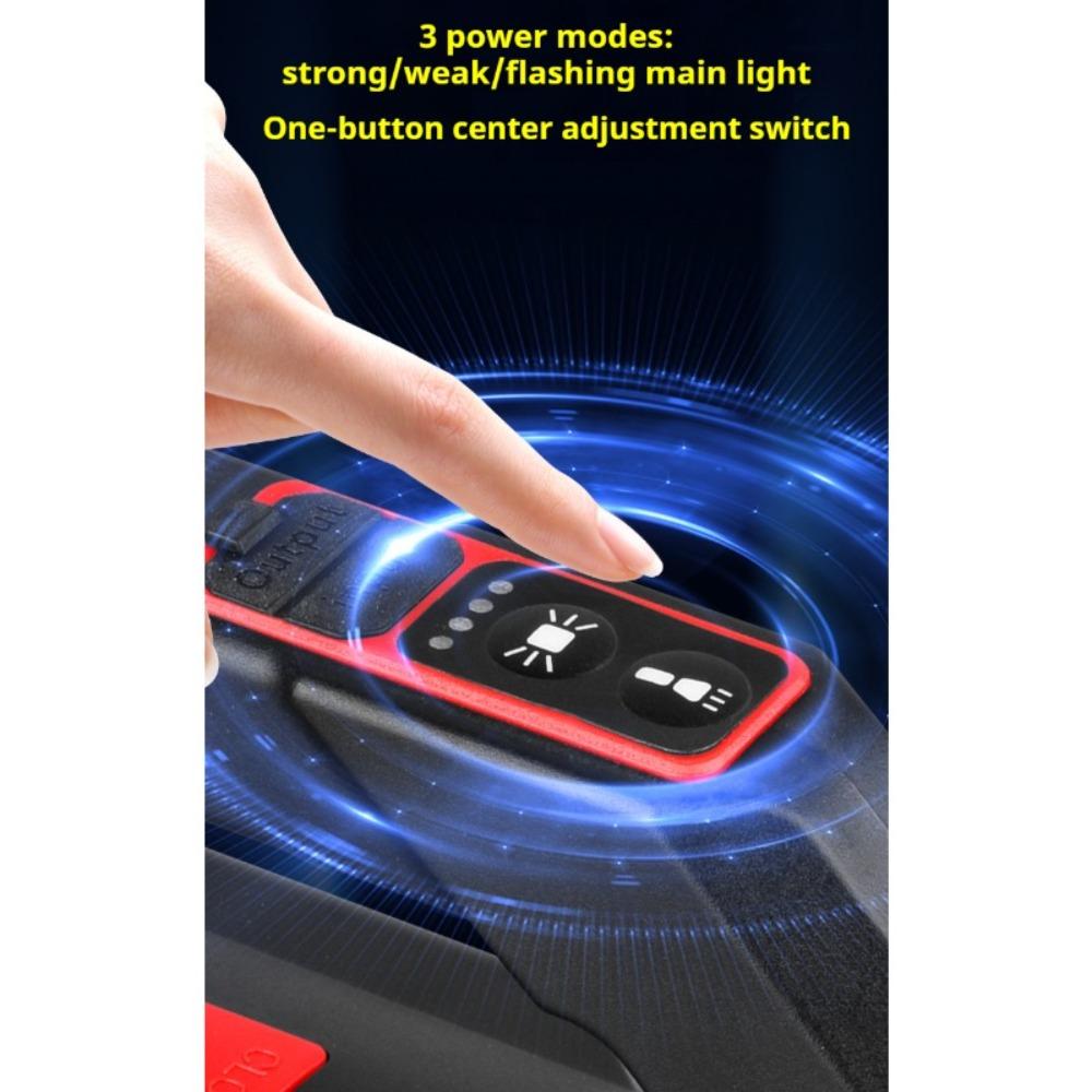 Multi Functional Flashlight Rechargeable Outdoor Searchlight USB Charging with Tools,Hexagonal Socket/tape Measure/art Knife/screwdriver/screwdriver