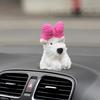 For Refer To Description Car Center Console Decoration Car Decorative Ornament Plush Dog Multifunctional Car Decorative Items