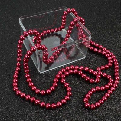 Available Long Section Necklace Faux Pearl Beaded Clothing Ornament Pretty Versatile Long Chain Many Colours Accessory