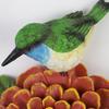 Solar LED Flower Bird Lights for Outdoor Courtyard, Balcony, Garden, and Camping with Sensor Activation.