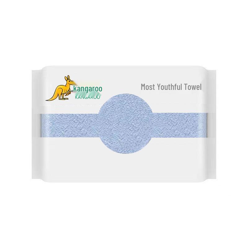 Class A Pure Cotton Absorbent Adult Household Towel - Soft & Embroidered 33x70cm
