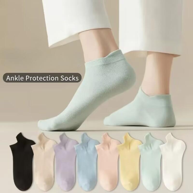 1 Pairs Women Socks Casual Breathable High Quality Ankle Sock Summer Low Cut Cotton Thin Short Elastic Sox Calcetines